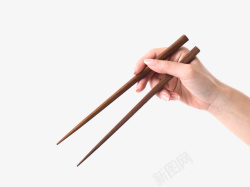 夹菜的筷子透明图素材