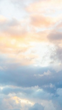 风景蓝天红云H5背景素材背景
