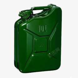 绿色容器装水素材