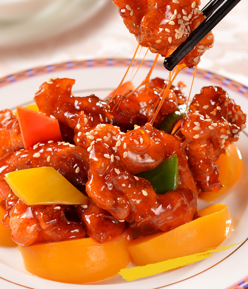 糖醋里脊美食海报jpg设计背景_新图网 https://ixintu.com 促销海报 展板背景 干炸里脊 海报 糖醋里脊 糖醋里脊海报 美食 美食海报 设计素材