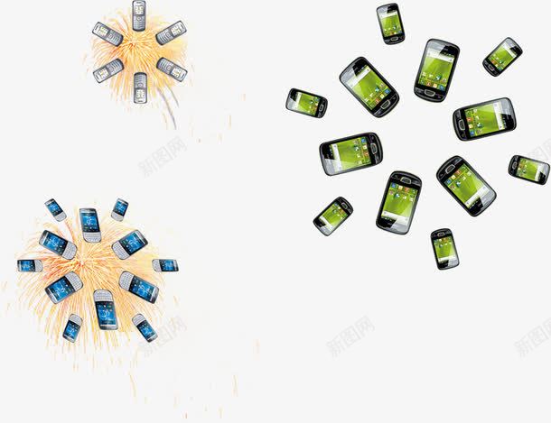 手机创意元素png免抠素材_新图网 https://ixintu.com 手机 海报元素 电子 科技 购物攻略