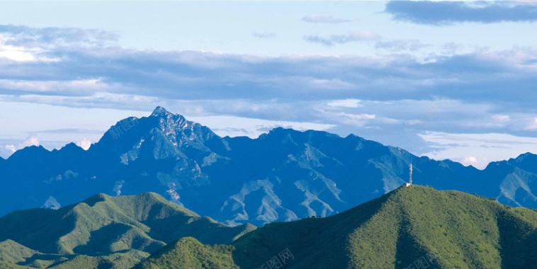 美丽山水风背景