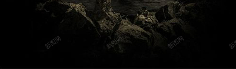 个性宣传海报设计psd设计背景_新图网 https://ixintu.com 个性 深邃 航海 船只 黑色 特色 冒险 海洋