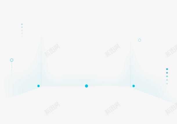 创意合成平面蓝色的圆形png免抠素材_新图网 https://ixintu.com 创意 合成 圆形 平面 蓝色
