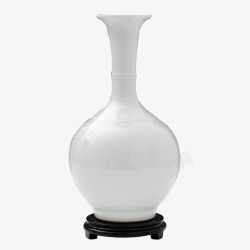 白玉装饰花瓶素材