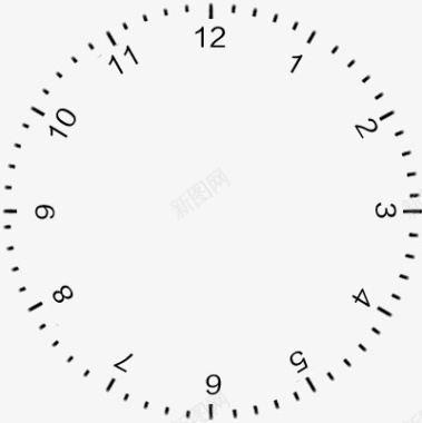 时钟钟表钟时间图标图标