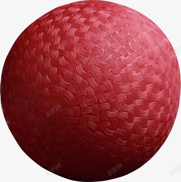 红色纹理球png免抠素材_新图网 https://ixintu.com 免抠 球 素材 红色 纹理