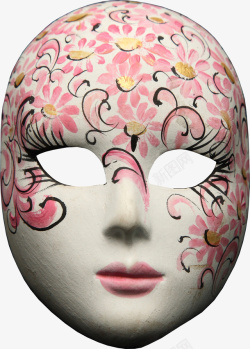 花纹面具狂欢节花纹面具高清图片