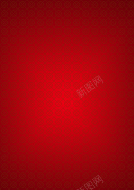 红色中国红中式海报宣传背景素材背景