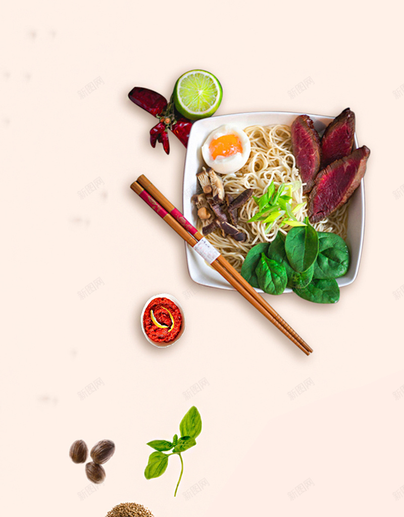 美食H5背景jpg设计背景_新图网 https://ixintu.com H5 H5背景 h5 小清新 文艺 清新 盘子 筷子 简约 美食 肉片