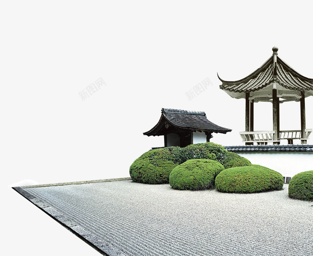 朱竹亭的建筑png免抠素材_新图网 https://ixintu.com 亭 建 朱 竹 筑