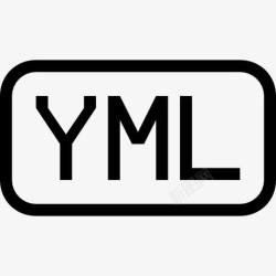 YMLyml文件圆角矩形概述界面符号图标高清图片