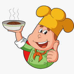 女包免抠厨师厨师卡通高清图片
