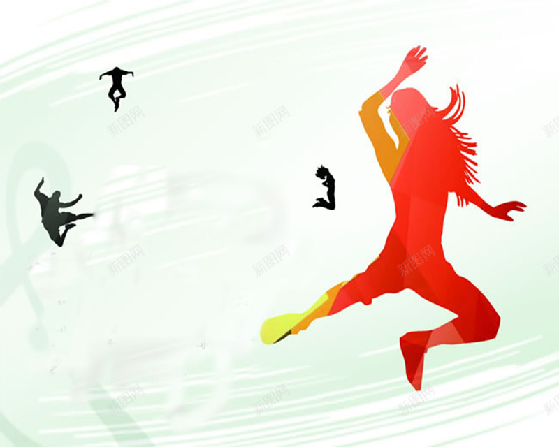 红色人物运动背景素材jpg设计背景_新图网 https://ixintu.com 红色 人物 运动 羽毛球 奔跑 教育 体育 跳跃 舞蹈