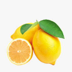 柠檬绿色橙子橘子素材