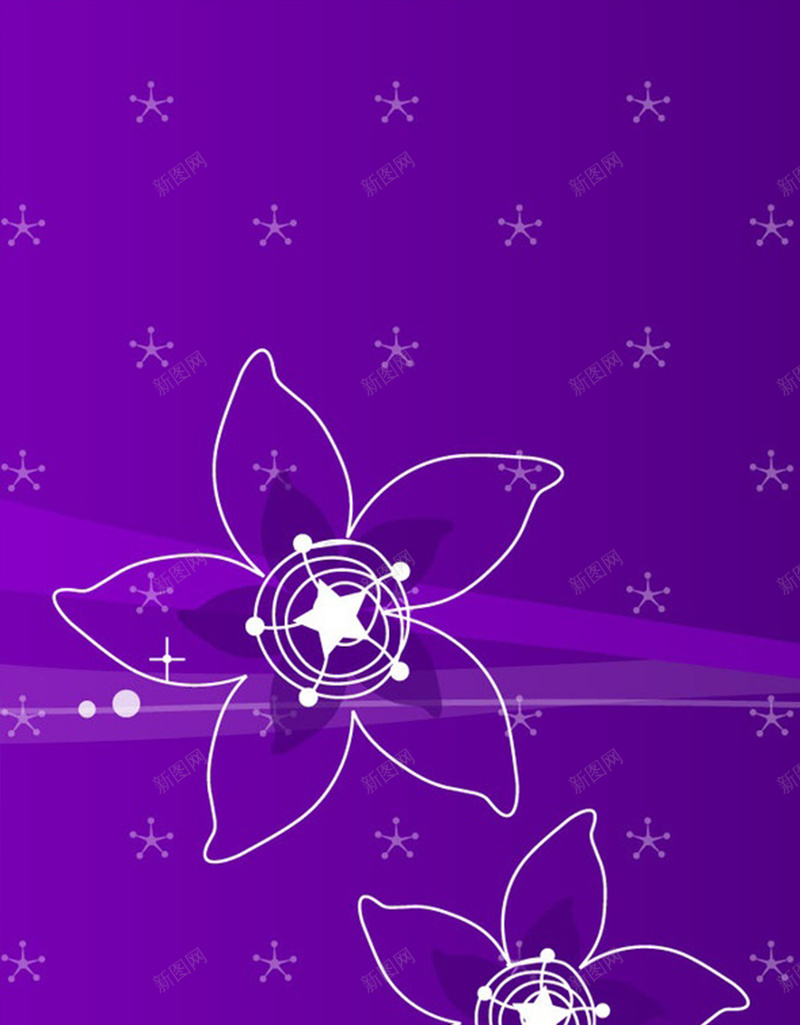 紫色花立体背景图jpg设计背景_新图网 https://ixintu.com 梦幻 立体 紫色 质感 花 纹理