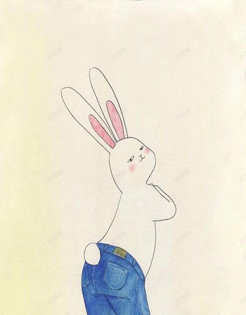 卡通手绘兔子H5背景jpg设计背景_新图网 https://ixintu.com 兔子 卡通 幸福 手绘 甜蜜 H5 h5 文艺 小清新 简约