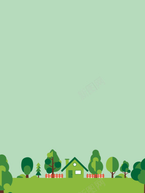 绿色保护地球公益背景