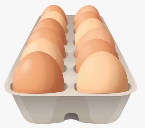 一打鸡蛋png免抠素材_新图网 https://ixintu.com 卡通鸡蛋 椭圆形 营养早餐