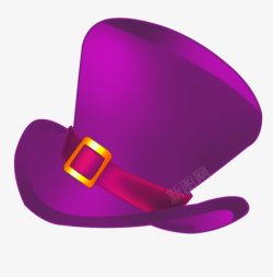 紫色帽子素材
