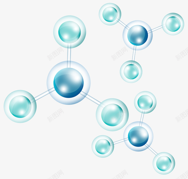 细胞分子式结构图png免抠素材_新图网 https://ixintu.com 分子 分子式 化学 细胞 结构