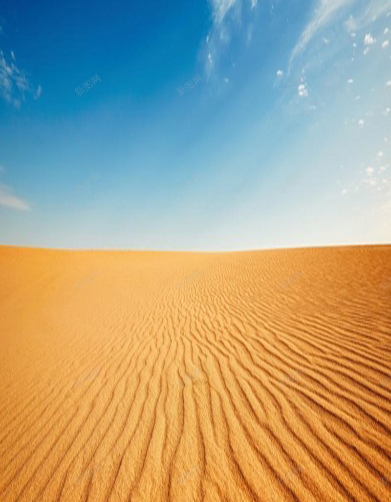 蓝色天空下的沙漠jpg设计背景_新图网 https://ixintu.com 沙漠 蓝色 天空 宁静 摄影 H5背景图 风景