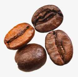 褐色烘焙咖啡豆素材