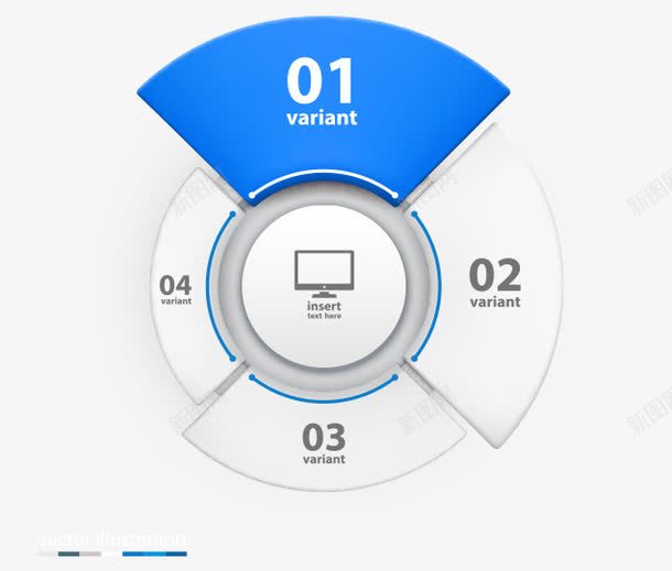 圆形比例标图标png_新图网 https://ixintu.com 圆形 比例 矢量图标