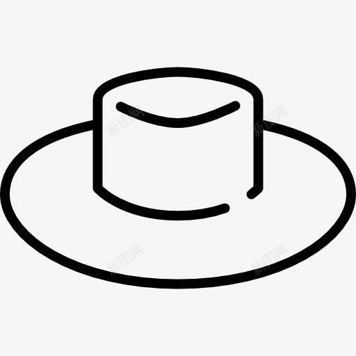 大帽子图标png_新图网 https://ixintu.com 帽子 时装 服装 配件 防护