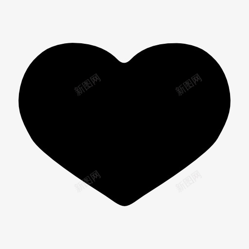 实心的心图标png_新图网 https://ixintu.com 心 心形