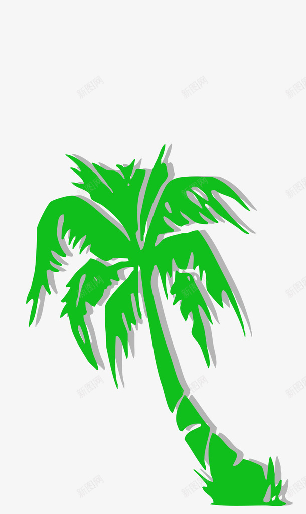 热带植物棕榈树png免抠素材_新图网 https://ixintu.com 棕榈树 植物 绿植 高大