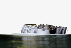 水水潭无色风景素材