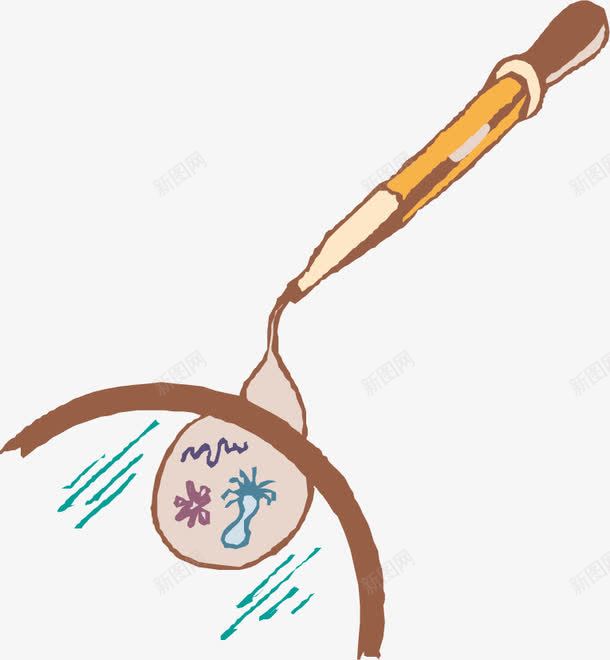 培养皿里面的细菌png免抠素材_新图网 https://ixintu.com 微生物 手绘 插画 生物 细胞培养皿 细胞简笔画 细菌