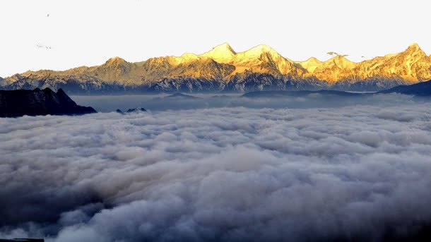 四川牛背山云海十九png免抠素材_新图网 https://ixintu.com 名胜古迹 旅游风景 著名建筑