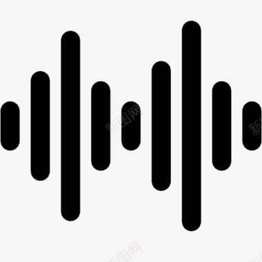 音频波Windows8icons图标图标