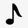 音乐节点声音和音频为Android图标图标
