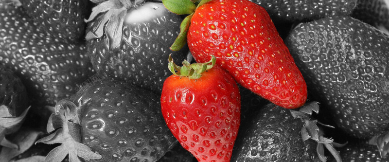草莓背景jpg设计背景_新图网 https://ixintu.com 海报banner 新鲜 水果 红色 草莓 质感 纹理