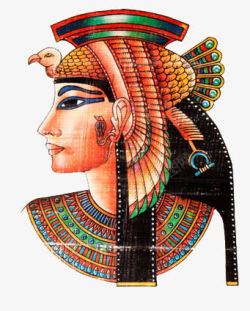 埃及女头象素材