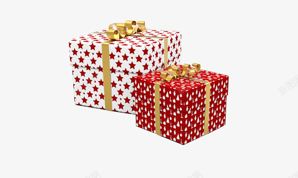 圣诞节礼物节日礼盒png免抠素材_新图网 https://ixintu.com 圣诞 节日 礼物 礼盒