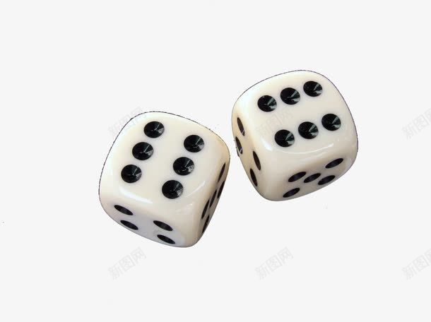 两个骰子png免抠素材_新图网 https://ixintu.com 两个骰子 产品实物 白色 骰子