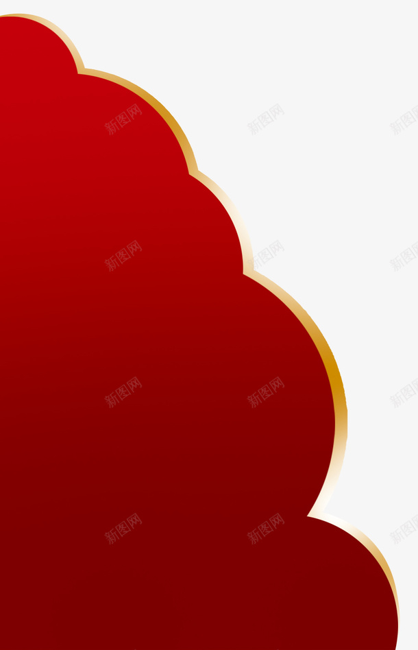 红色曲面png免抠素材_新图网 https://ixintu.com 字体 红色曲面素材 红色曲面素材图 红色曲面素材图片