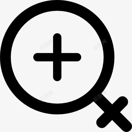 女人图标png_新图网 https://ixintu.com femenine 女人 女孩 女性 性别 标志 符号 金星的形状和符号