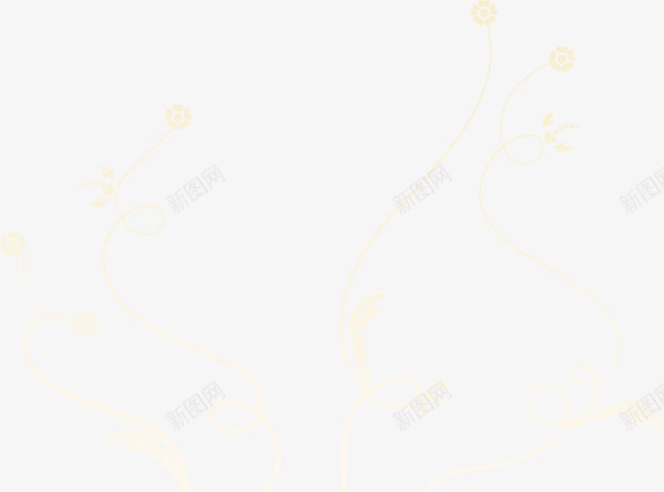 简约花纹植物底纹png免抠素材_新图网 https://ixintu.com 免抠PNG 植物底纹 简约 花纹