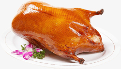 鸭子PNG诱人的电烤鸭高清图片