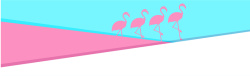 粉色鸵鸟淘宝扁平粉色运动品牌海报矢量图高清图片