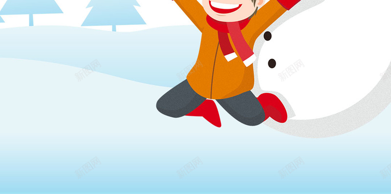 雪花雪地孩子玩耍堆雪人psd设计背景_新图网 https://ixintu.com 堆雪人 孩子 帽子 打雪仗 玩耍 雪地 雪的世界 雪花
