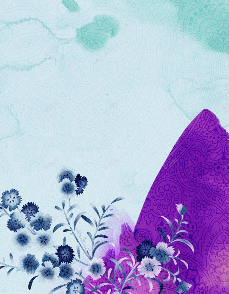 紫色花朵纹理背景背景图片 素材m Pypvqsngn 新图网