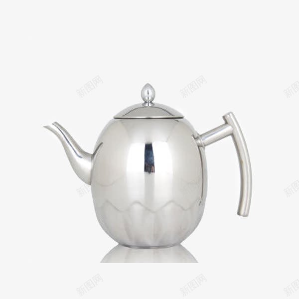 不锈钢茶壶png免抠素材_新图网 https://ixintu.com 产品实物 冷水壶 茶壶