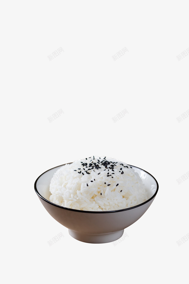 一碗香喷喷的米饭png免抠素材_新图网 https://ixintu.com 白色陶瓷碗 米 米饭 陶瓷碗