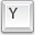电脑键盘Y键图标图标